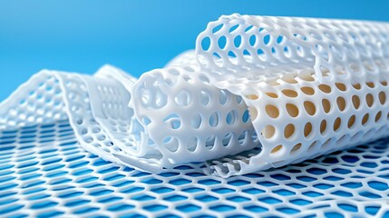 flexible hydrogel patch for pressure ulcer treatment and care.