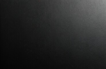 Black leather texture close-up. Vintage style surface for book cover, design. Dark backdrop with detailed pattern. Rough material for backgrounds, wallpaper, design projects. Macro.