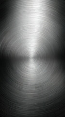 Poster - Stunning view of polished chrome metal creating a seamless and reflective background