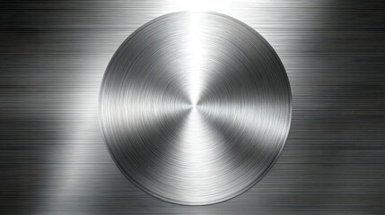 Poster - Captivating reflections shimmer across a sleek chrome backdrop