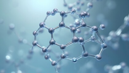 Poster - Illustration of methanol molecule structure. 3D model, molecular formula with atoms, bonds. Structural representation for science, chemistry, biology, education, medicals, healthcare, research,