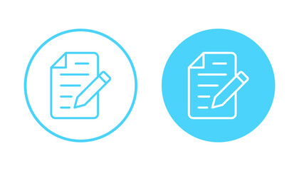 Note icon vector. notepad sign and symbol