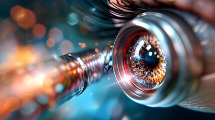 Poster - Captivating close up of a human eye
