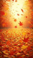 Poster - Autumnal Scenery