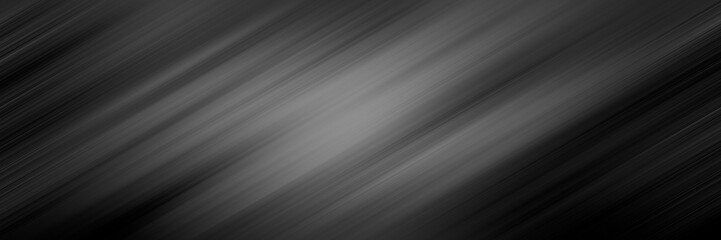 Leinwandbilder - abstract black and silver are light gray with white the gradient is the surface with templates metal texture soft lines tech diagonal background black dark sleek clean modern.