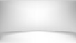 © Anchalee - Grey studio shot background with blank 3d white Podium and empty backdrop for Product Presentation,Vector Backdrop Background scene mock up product retail banner in modern photo studio