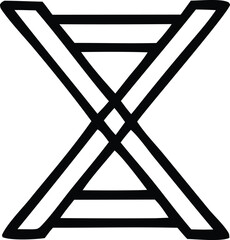 Aufkleber - Vector illustration art of a cross symbol, an arrow sign, and an abstract web design