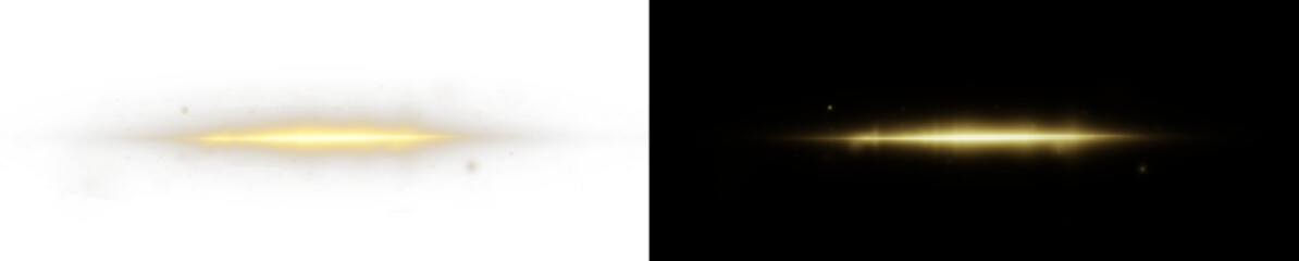 Poster - PNG golden glow with sparkling dust and light trails. Abstract vector flare with luxury shine and shimmer. Perfect for fashion, festive, or elegant background design