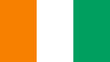 © Neelrong - Côte d'Ivoire or Ivory Coast flag design. Côte d'Ivoire or Ivory Coast national flag Vector illustration. Côte d'Ivoire or Ivory Coast official color flag design.