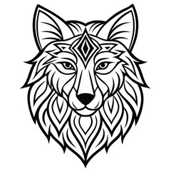  Wild beast lion head vector illustration as a strong mascot