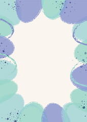 Wall Mural - abstract easter background with colourful eggs. vector illustration