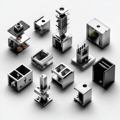 Poster - Precision Engineered Metal Components: An Array of Machined Parts for Advanced Applications