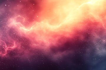 Wall Mural - Colorful celestial nebulae in vibrant hues.