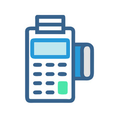 Aufkleber - POS Machine Icon Representing Payment Terminal
