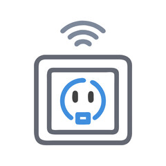 Poster - Power Socket Icon Representing Energy Access Point