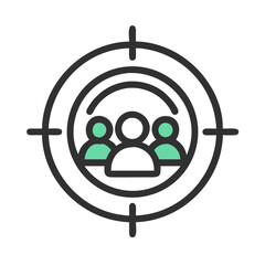 Poster -  target-icon-representing-audience-targeting