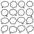 © setan cell - Collection of Various Speech Bubbles