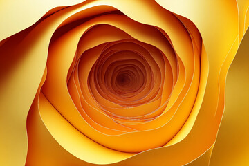 Poster - 3D abstract style background generative AI