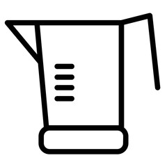 Poster - Jug Pitcher Drink Line Icon