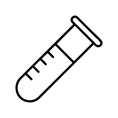 Poster - test tube lab equipment laboratory science experiment chemistry research analysis medical tool icon 