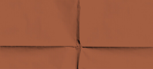 Aufkleber - Vintage Orange and Brown Abstract Collage with Rough Paper Pattern Overlay and Grungy Effect Creating a Retro Comic Aesthetic for Backgrounds and Graphic Designs.