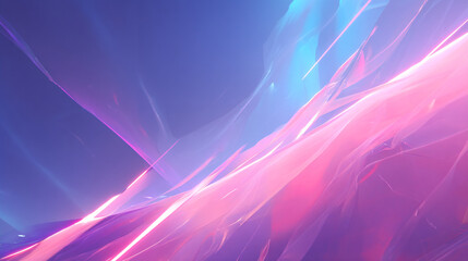 Fototapete - Abstract background wallpaper design with blue purple and pink color gradient modern art illustration