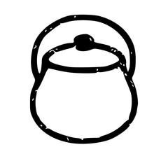 Poster - Simple Kettle Illustration