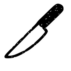 Poster - Simple Knife Sketch