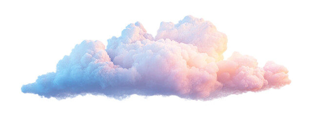 Wall Mural - PNG Sky pastel cloud atmosphere.