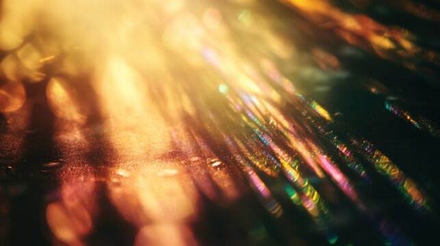 Prism stroke curves gently on a dreamy lit background