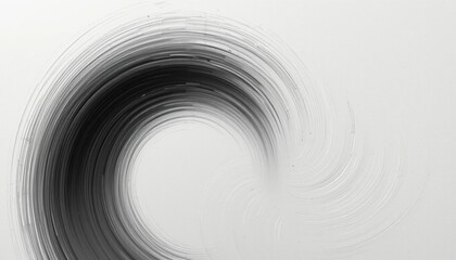 Poster - Dynamic brush stroke action creative studio abstract art minimalist environment close-up view artistic concept