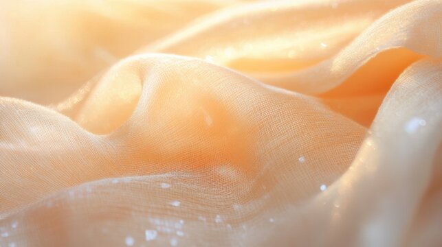 Dreamy thread background with a bending soft splash effect