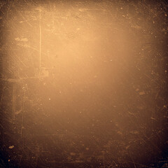 Poster - Old brown paper texture. Aged background with cracks and scratches. Vintage design. Transparent, png, isolated.