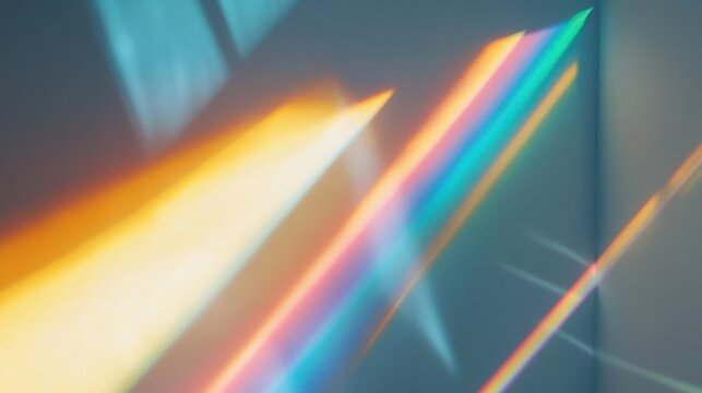 Prism stroke curves gently on a dreamy lit background