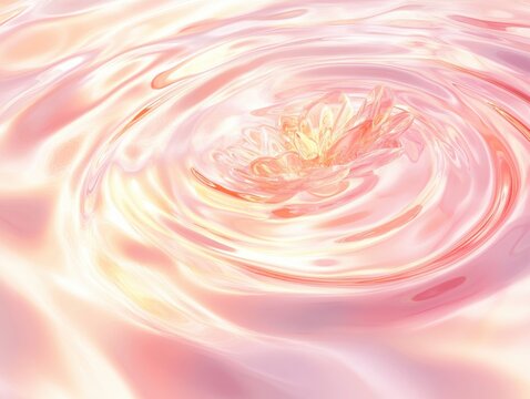 soft stroke bloom, glowing ripple, background