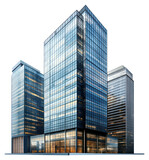 PNG Group of buildings architecture skyscraper modern.
