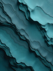 Poster - A Combination Of A Dark Turquoise Color With A Beautiful Mountain Rock Texture Provides A Stunning Background Effect Overall Naturally.