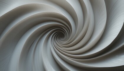 Poster - Spinning steel spiral industrial facility abstract design metallic texture close-up view modern aesthetic for visual impact