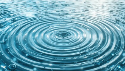 Poster - Rippling water action natural landscape liquid patterns tranquil environment close-up viewpoint nature's serenity