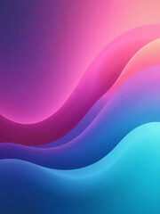 Poster - A Vibrant And Colorful Design Featuring A Beautiful Background With A Gradient Of Purples, Pinks, Blues, And Teals.