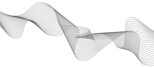 Poster - abstract background with wave and curve line.