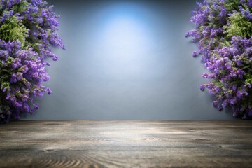 Fototapete - simple purple background . flat purple gradation