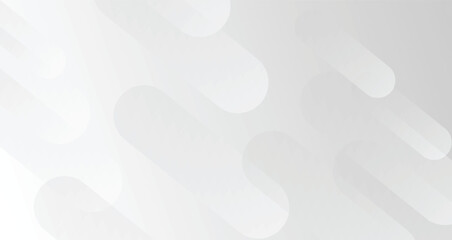 Poster - Simple white gradient background vector for business