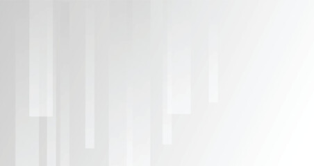 Poster - White geometric abstract background design