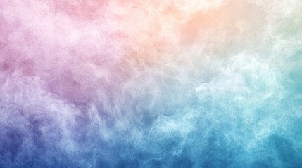 Poster - A vibrant abstract background featuring soft pastel colors blending seamlessly into a dreamy atmosphere of light and colors.