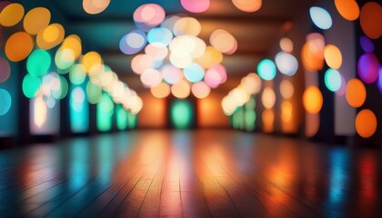 Wall Mural - christmas tree lights