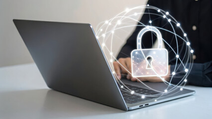 Poster - Secure business technology is essential for protecting data and ensuring privacy in today digital landscape