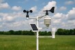 © Tati - Weather station in open field with clear skies