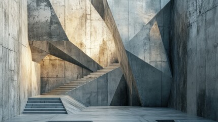 Poster - Featuring a rough texture abstract background, this background evokes the strength and sophistication of cement walls