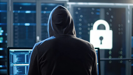 Poster - Cybersecurity service is essential for protecting sensitive data and ensuring safety in digital world